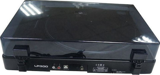 Ibiza Sound LP300 Turntables with Preamp Black