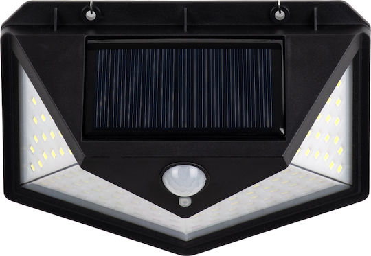 GloboStar Wall Mounted Solar Light 10W 1000lm Cold White 6000K with Motion Sensor and Photocell IP65