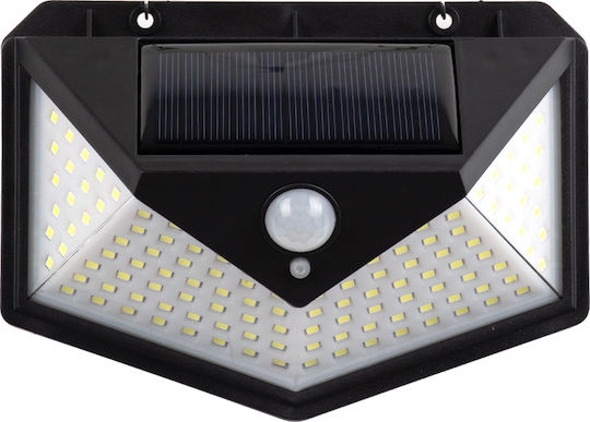 GloboStar Wall Mounted Solar Light 10W 1000lm Cold White 6000K with Motion Sensor and Photocell IP65