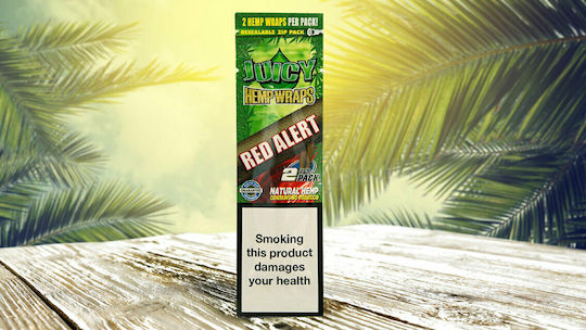 Juicy Jays Пури Red Alert 5см с Вкус Боровинки Червен