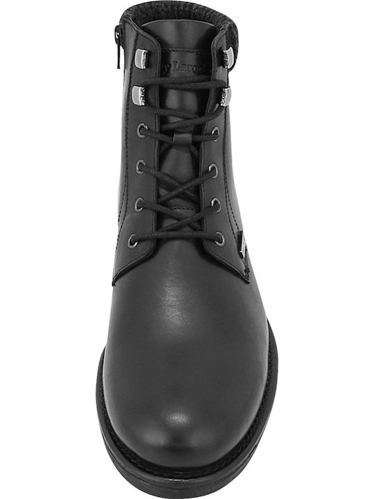 Lintelo Piele Negru Bocanci
