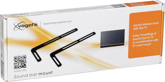 Vogel's Βάση Ηχείου Τοίχου Sound 1250 (1 Τεμάχιο) σε Μαύρο Χρώμα