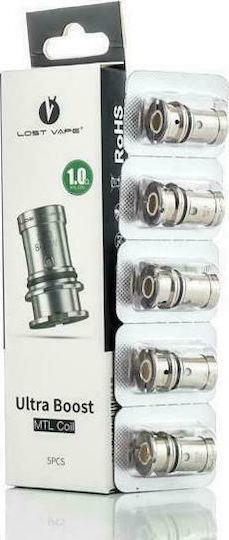 Lost Vape Ultra Boost MTL Съпротивление на Електронни Цигари 1ohm (МТЛ) 1бр