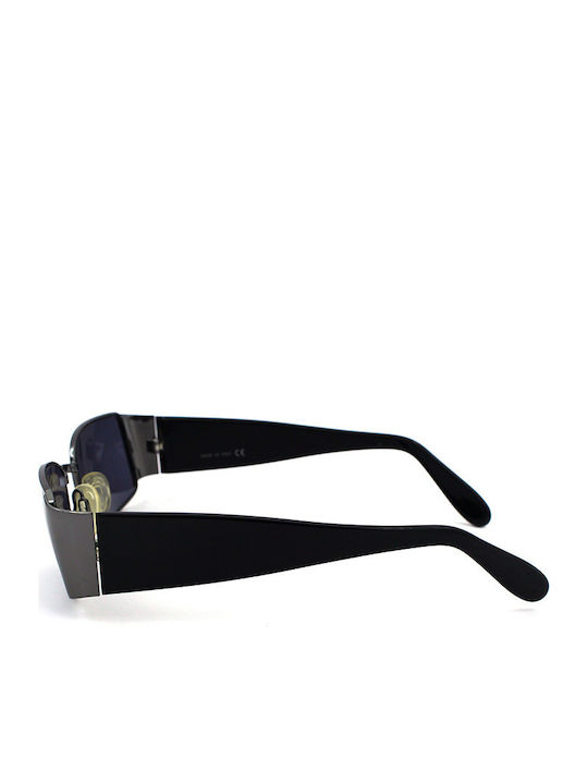 Web Unisex Sunglasses with Black Plastic Frame and Black Lens WE2019 069L