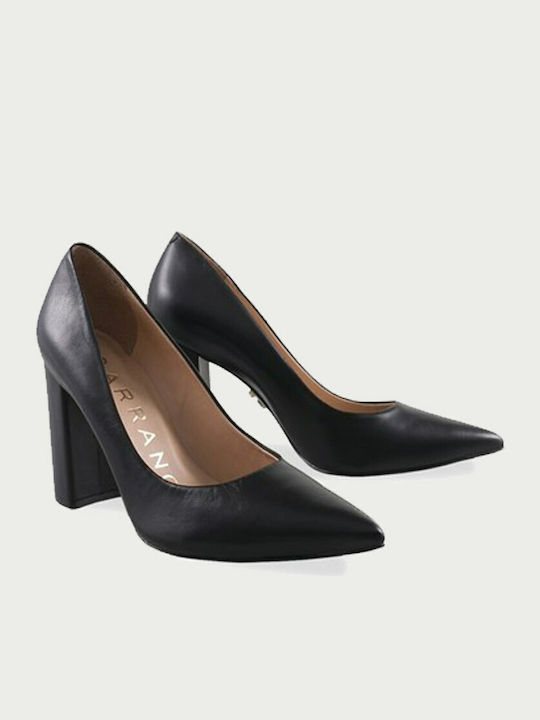 Carrano Mestico Leder Pumps Schwarz