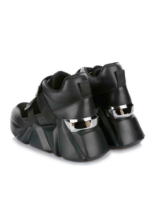 Γυναικεία Chunky Sneakers Μαύρα