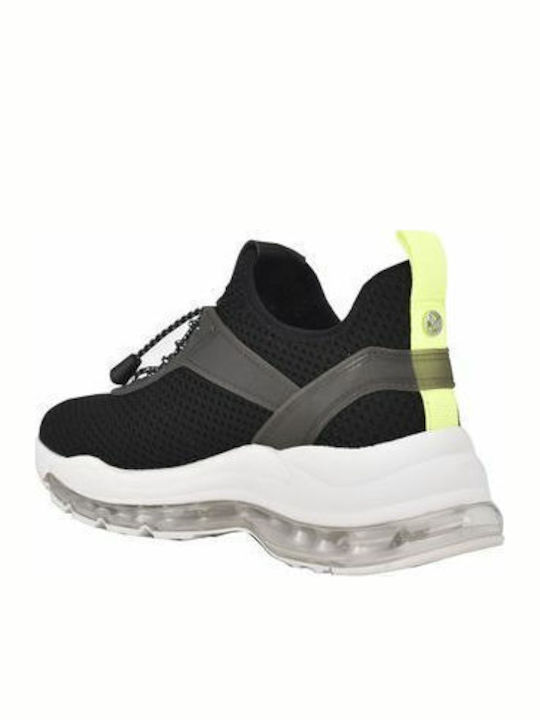 Catch me 2 Damen Chunky Sneakers Schwarz