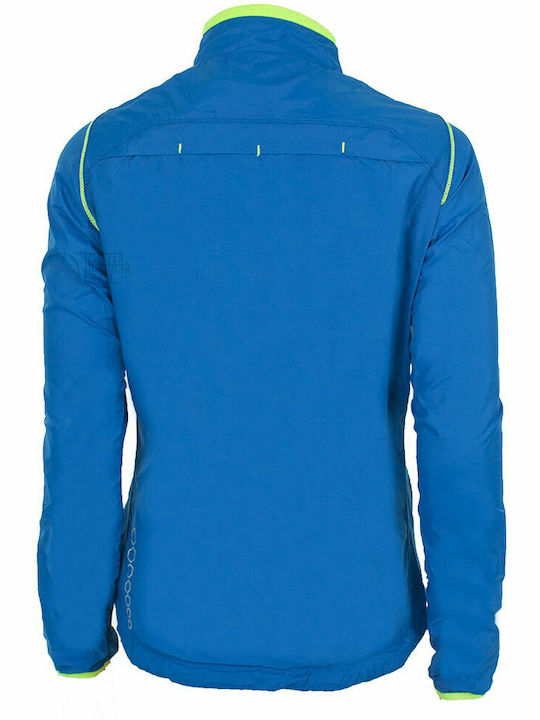 ASICS Vela Women's Running Short Sports Jacket Windproof for Spring or Autumn Blue