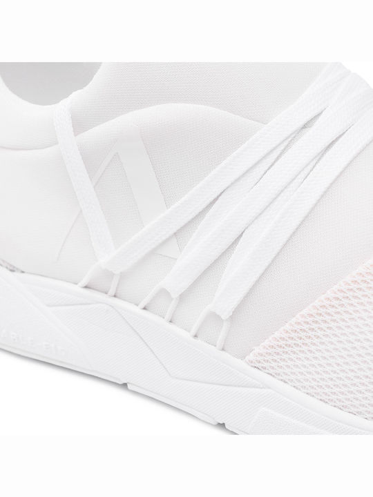 Raven Mesh Pet Ανδρικά Sneakers Λευκά