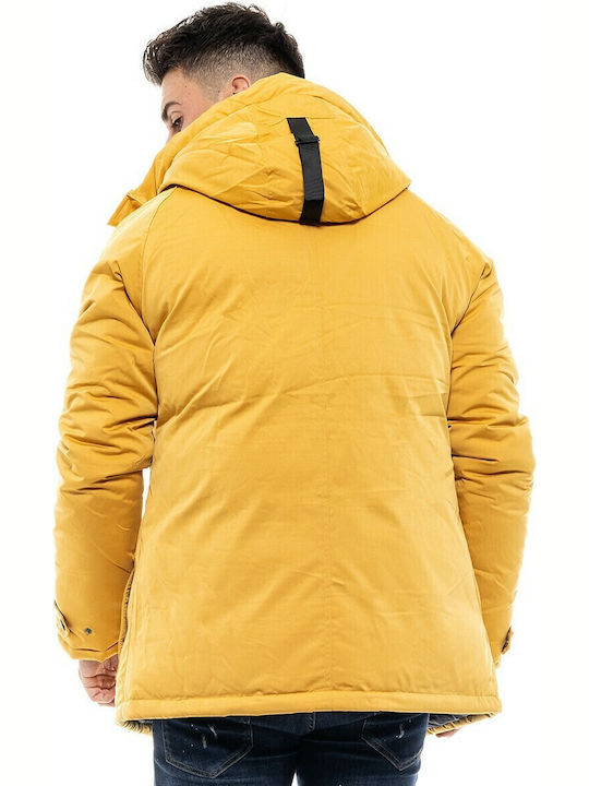 Winter Jacke Yellow
