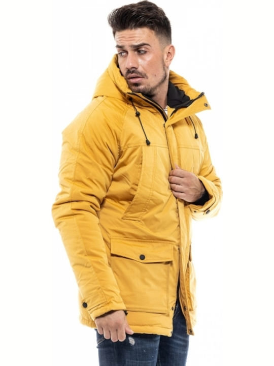 Winter Jacke Yellow