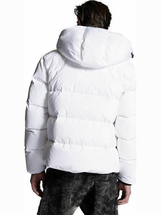 Χειμωνιάτικο Μπουφάν Puffer Λευκό