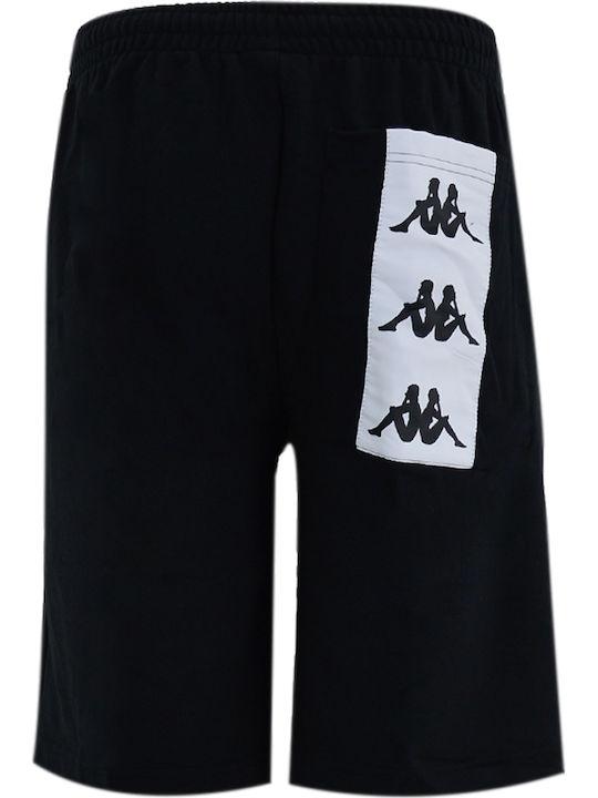 Kappa 222 Banda 10 Effin Sportliche Herrenshorts Schwarz