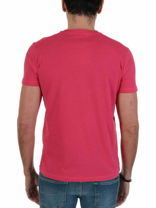 U.S. Polo Assn. T-shirt Bărbătesc cu Mânecă Scurtă Roz 5994049351-150