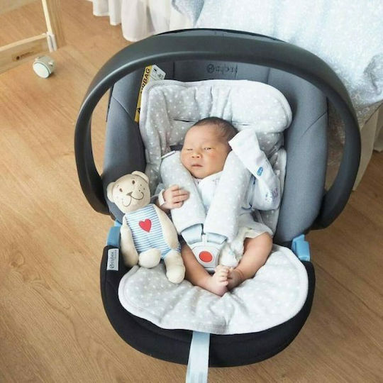 Minene Stroller Mattress Double Sided 35x75cm Light Blue OS