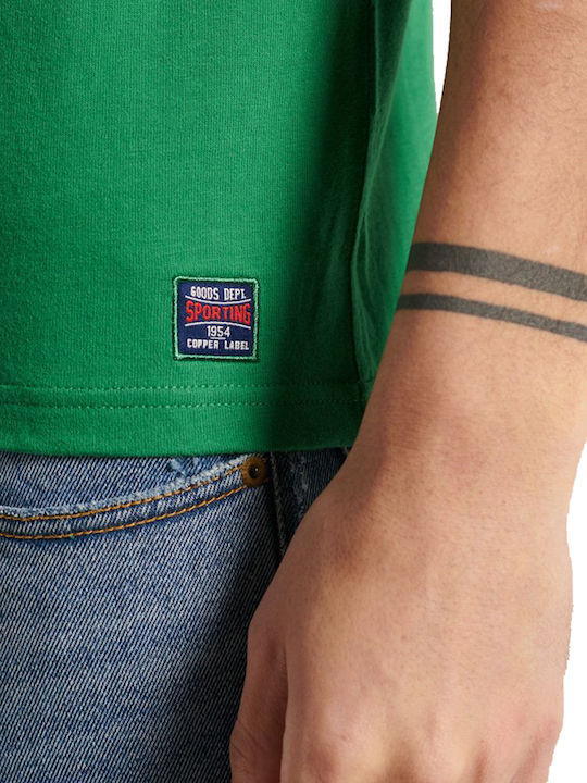 Collegiate Graphic T-Shirt Grün