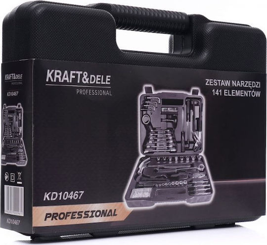 Kraft & Dele Βαλίτσα με 141 Εργαλεία