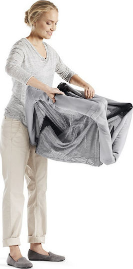 BabyBjorn Travel Crib Light Loc de joacă plasă de argint 112x64cm