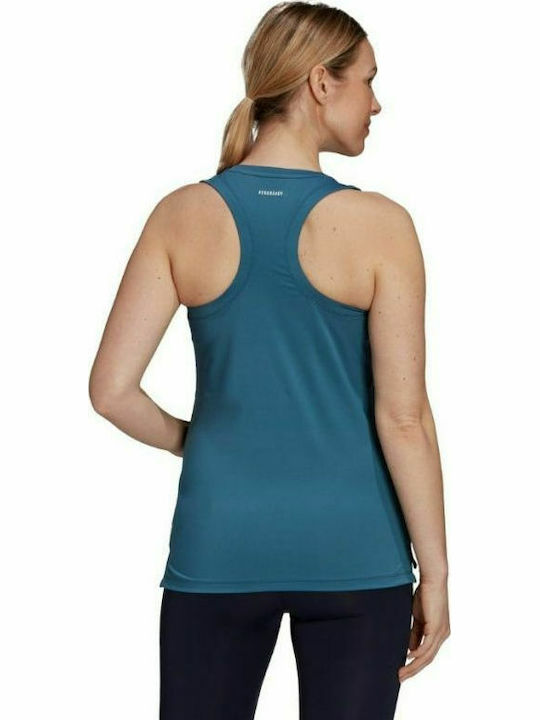 Adidas Aeroready Designed 2 Move Sportbekleidung Top Schwangerschafts-Tops Marineblau