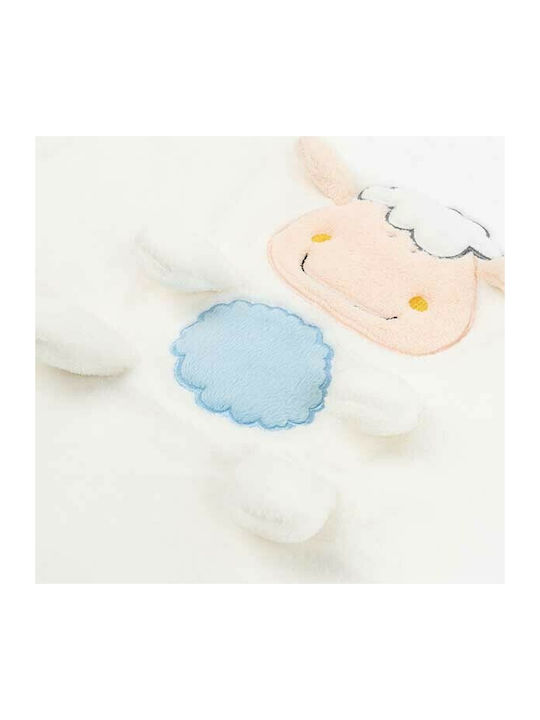 Kikka Boo Babydecke Wickeltücher für Kinderzimmer 3D Sheep mit Tier 75x100cm