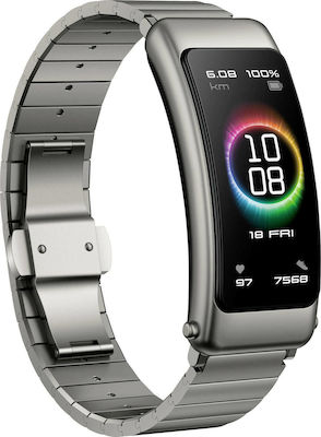 Huawei TalkBand B6 with Heat Rate Monitor Titanium Gray