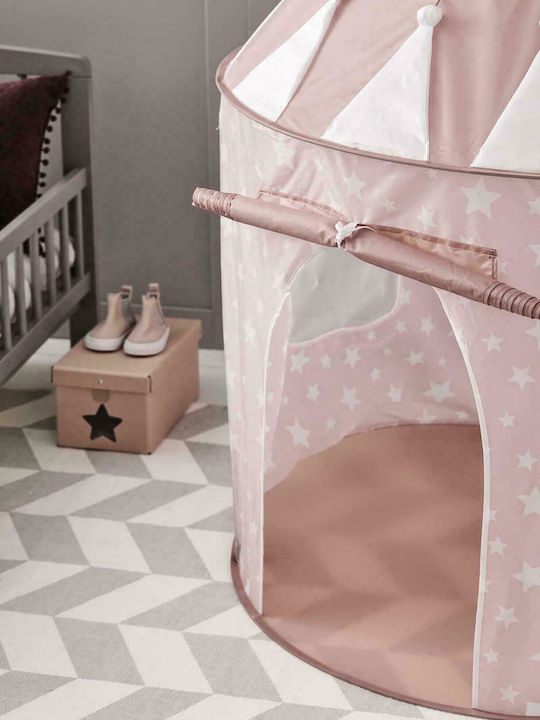 Kids Concept Cort pentru Copii Castelul Pop Up Star Roz pentru 3+ ani