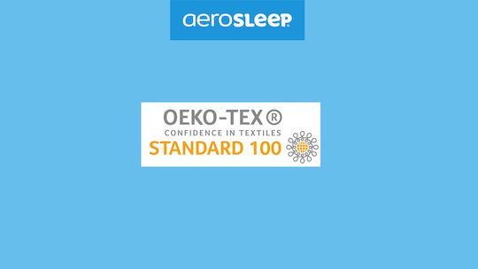 Aerosleep Waterproof Baby Mattress Protector with Elastic Straps 70x140x1.4cm