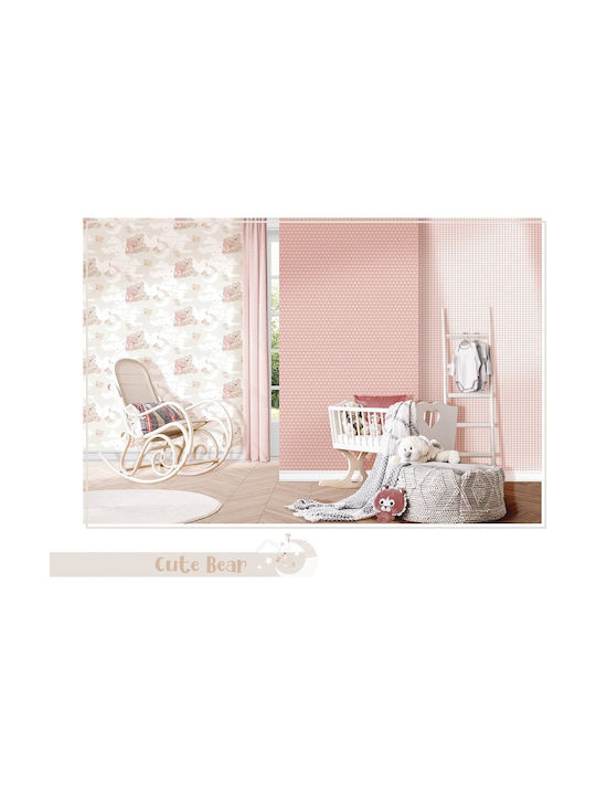 Loukianos Wallpapers Kids Wallpaper Mondo Baby Cute Bears 61 Pink L53xH1005cm