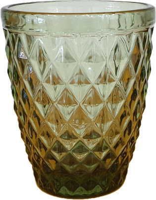 Fylliana Set Gläser Whiskey aus Glas in Grün Farbe 6Stück