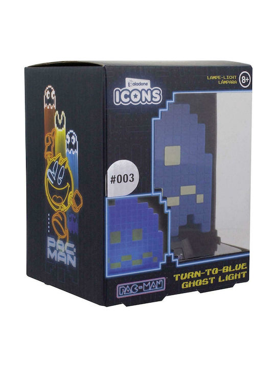 Paladone Lampă decorativă pentru copii Pac-Man Ghost Albastru