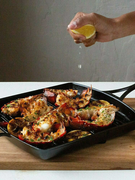 Lodge Blacklock Grill made of Cast Iron 30.5cm