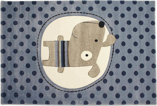 Tzikas Carpets 22380-035 Kids Rug Albastru 133x190cm Thickness 13mm