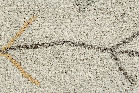 Lorena Canals Kaarol Handmade Kids Rug Cotton Earth 140x200cm