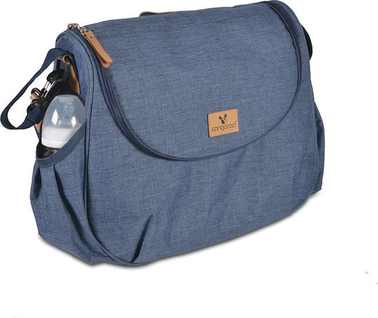 Cangaroo Wickeltasche-Wickeltasche Schulter/Hand Naomi 108363 Blue 43x40cm.