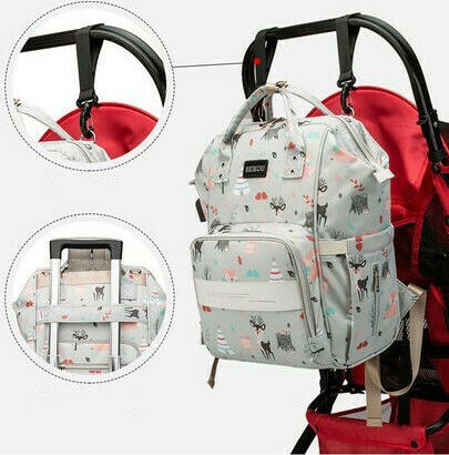 Wickeltasche-Wickelrucksack Beikou Variant 25x17x38cm.