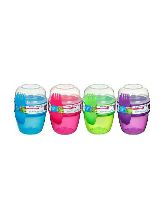 Sistema Snack Capsule Cutie de prânz Plastic Ροζ 515ml SIS21488 1buc