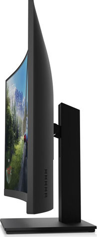 HP X32c VA Curved Gaming Monitor 31.5" FHD 1920x1080 165Hz με Χρόνο Απόκρισης 1ms GTG