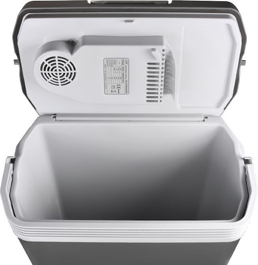 Life Thermoelektrischer Cooler Box Tragbares Kühlschrank Γraue 20lt 12V / 220V