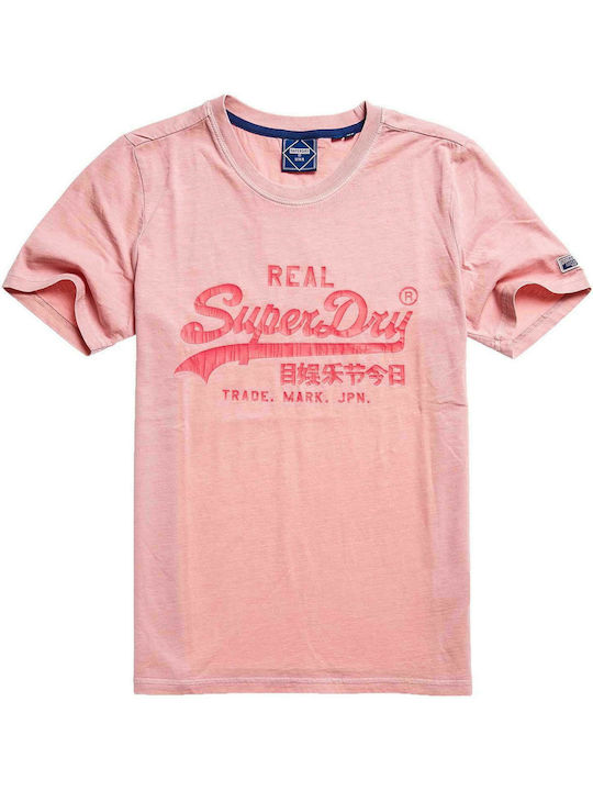 VINTAGE LOGO Γυναικείο T-shirt Ροζ