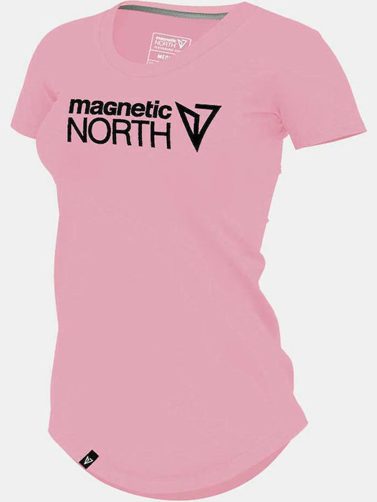 Magnetic North Γυναικείο Αθλητικό T-shirt Ροζ