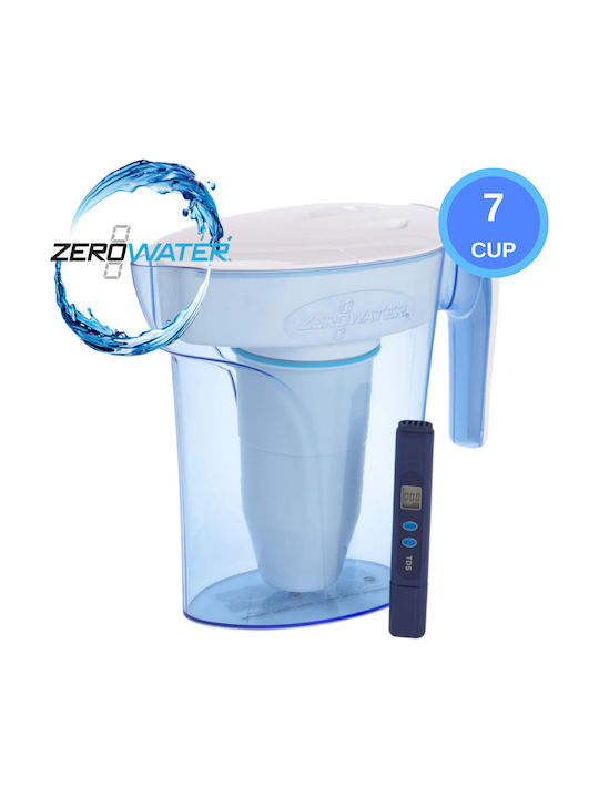 Zerowater ZP-007 Krug Kunststoff Blue mit Filter 1700ml 1Stück
