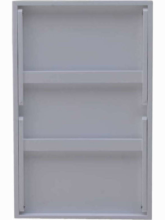 Click Lemnos Dreptunghiular Tavă de Pat cu Mânere în Culoare Gri 59x36x27cm 6-70-590-0003 1buc