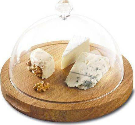 Boska Holland Cheese Dish Wooden Brown