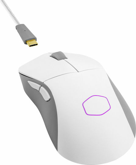 CoolerMaster MM731 Ασύρματο RGB Gaming Ποντίκι 19000 DPI Λευκό