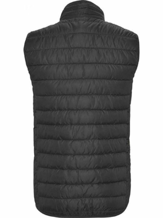 Roly Oslo Bodywarmer Ärmellos Herren Jacke Puffer Winddicht Anthracite