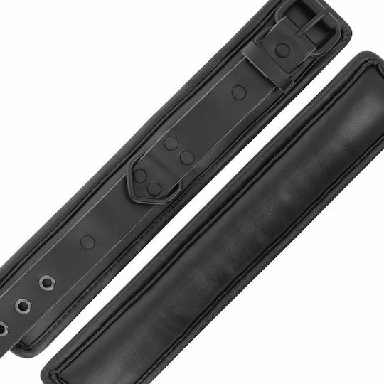 Darkness Leather Wrist Restraints Χειροπέδες Black