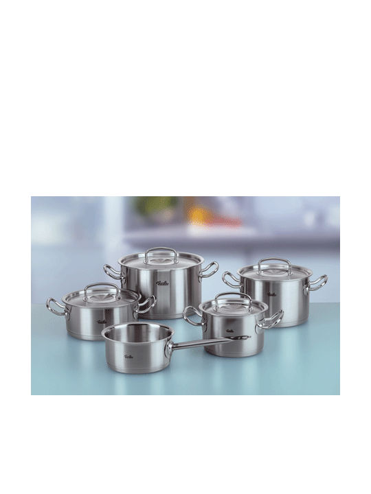 Fissler Original-Profi Set de oale din oțel inoxidabil Argint 5buc