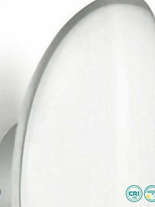 La Mia Luce Wall-Mounted Outdoor Ceiling Light LED IP65 13W with Natural White Light