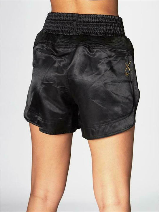 Leone Essential Shorts Kick/Thai-Boxen Schwarz