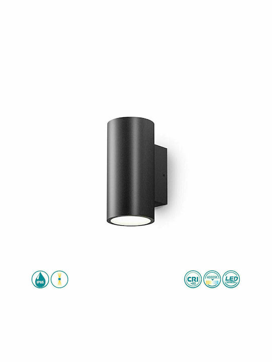 La Mia Luce Wall-Mounted Outdoor Spot Light LED IP65 with Natural White Light